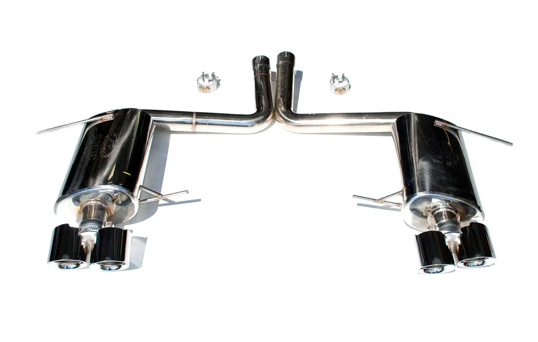 Fabspeed Maserati Quattroporte Maxflo Mufflers With Deluxe Tips 1
