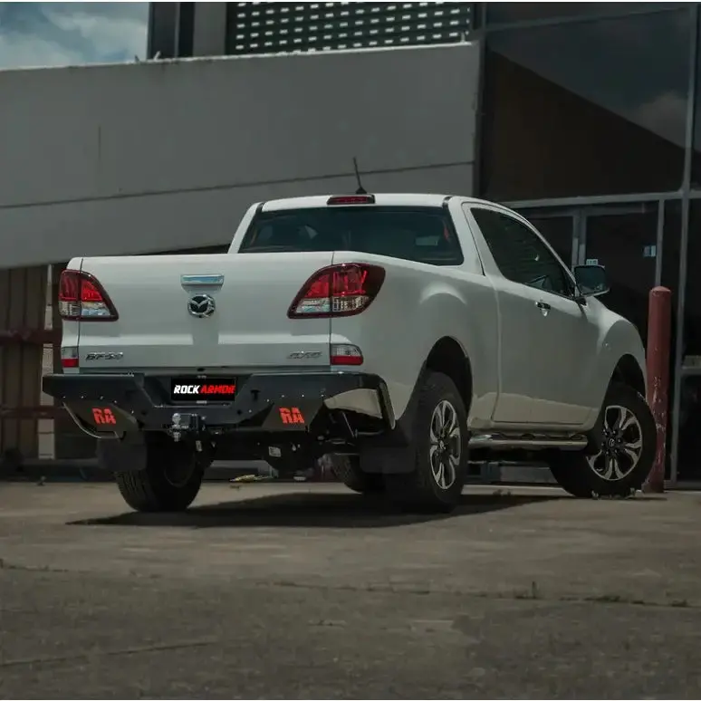 Mazda Bt50  2011-2020 Rockamor Elite Steel Rear Step / Towbar 1