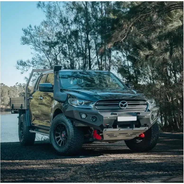 Mazda Bt50 2020+ (Full Bar Replacement) Rockarmor Gt Steel Hoopless Bullbar 1