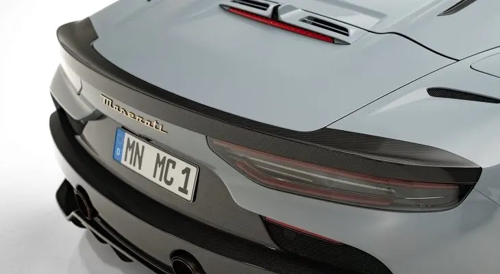 Novitec Carbon Fiber Rear Lip Spoiler For Maserati Mc20 / Cielo 1