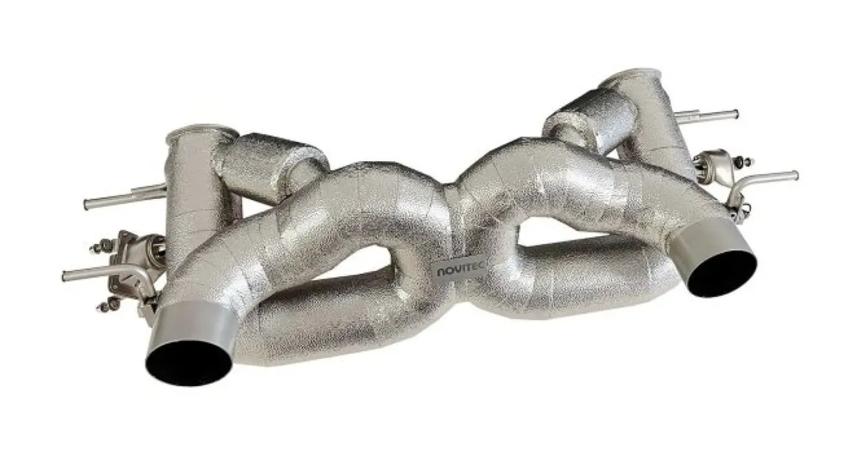 Novitec Power Optimized Exhaust System With Flap-Regulation & Heat Protected For Maserati Mc20 / Cielo 1