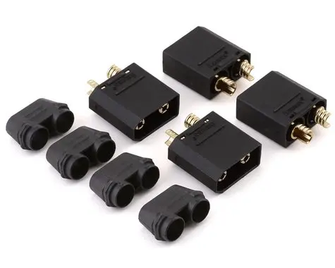 Mcl4267 Xt90 Connectors (4 Male) (Esc Side) 1