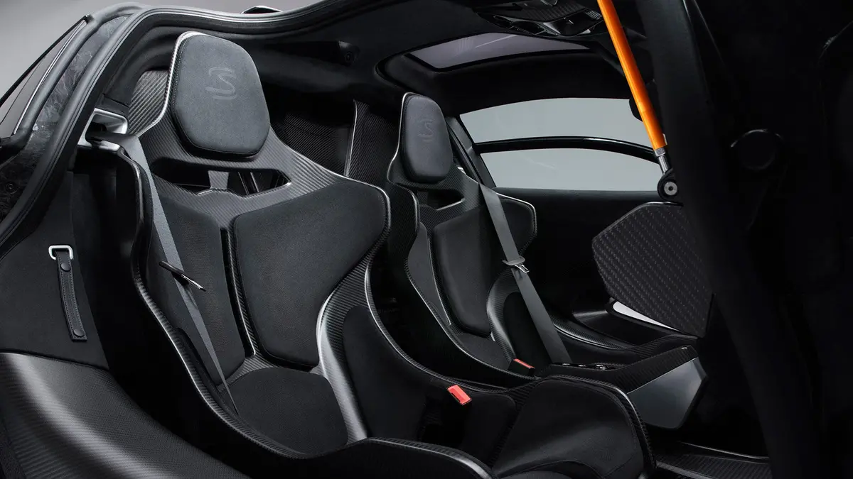 Genuine Mclaren Mso Senna Carbon Fiber Seat For 720S 650S 675Lt 600Lt 570S Mp4-12C 1