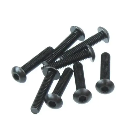 07171 4X20mm Button Head Hex Machine Tread Screws (8 Pcs) 1