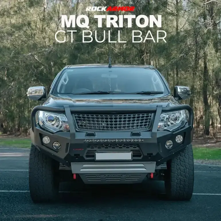 Mitsubishi Mq Triton Rockarmor Gt Hoop Bullbar 1