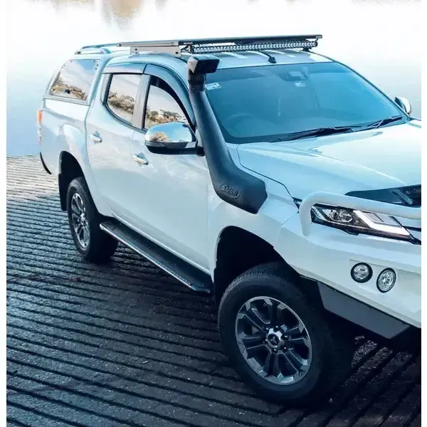 Mitsubishi Triton Mq & Mr 2015 To Current Rockarmor Steel Rockslider Side Steps 1