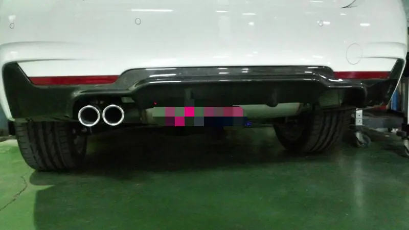 Bmw 4-Series Coupe F32 3D Style Carbon Fiber Rear Diffuser 1
