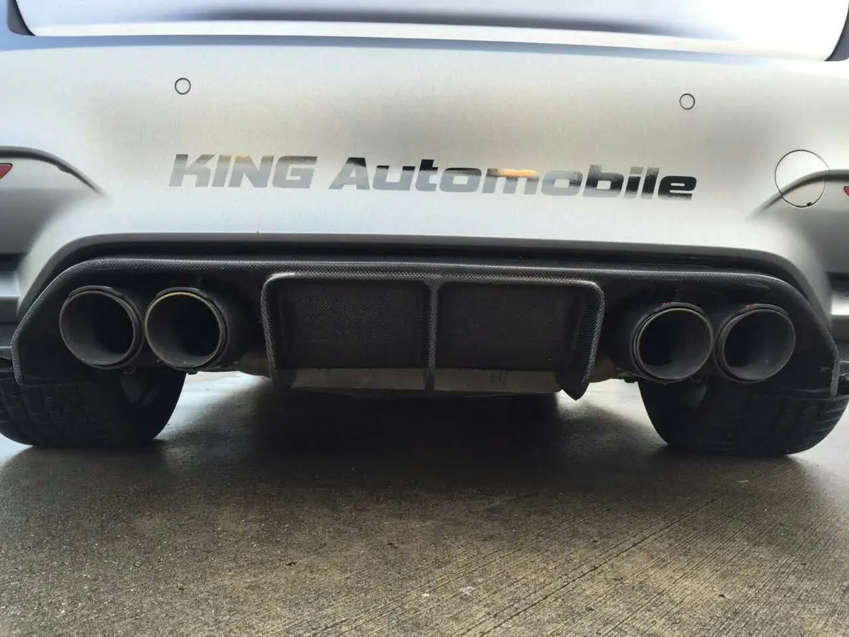 Bmw F80 M3 / F82 M4 Vorsteiner Style Carbon Fiber Rear Diffuser 1