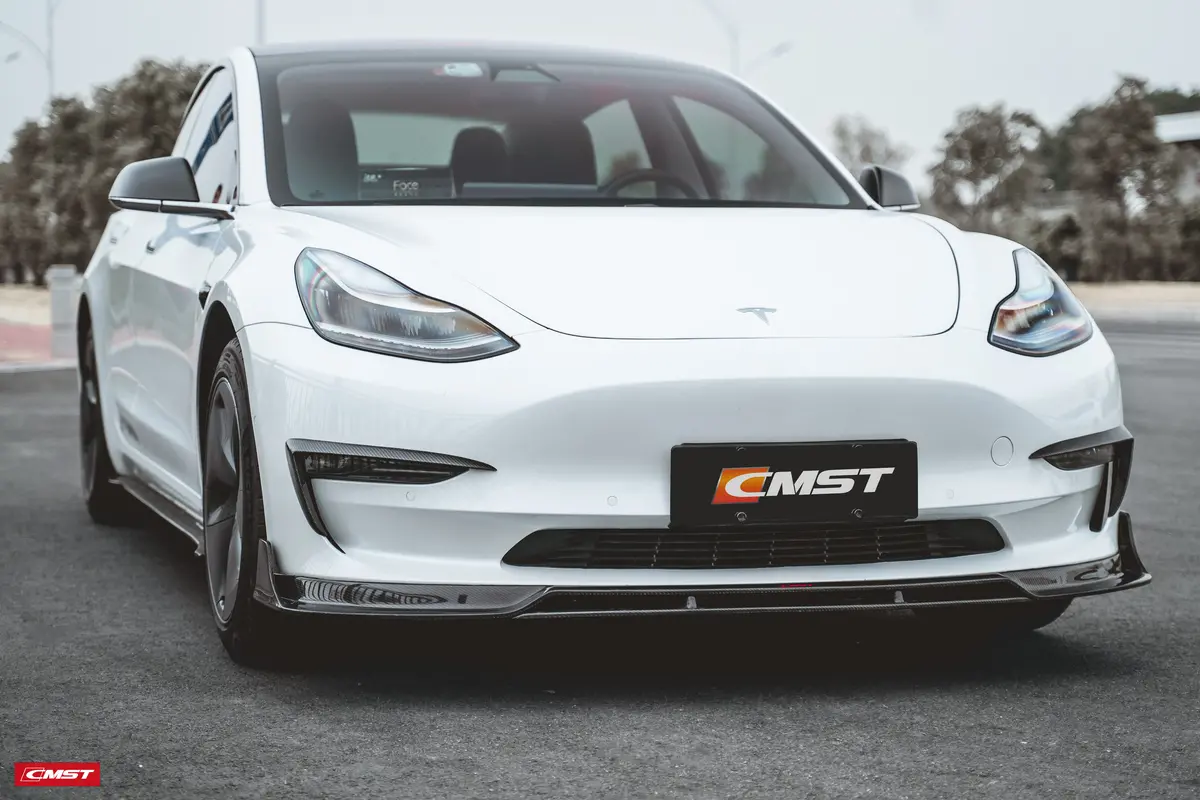 Cmst Tesla Model 3 Carbon Fiber Aero Kit Ver. Ii 1