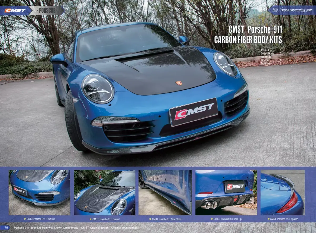 Cmst Carbon Body Kit For Porsche 911 Carrera 991.1 2012-16 1