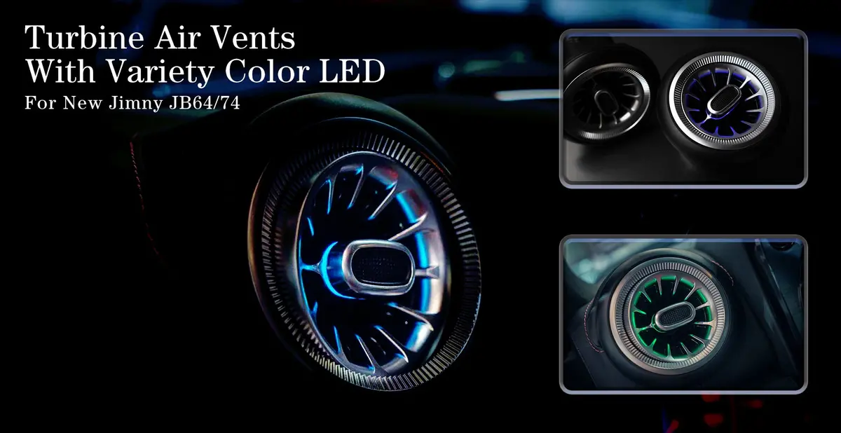 Wald Led Turbine Led Ac Vents For Suzuki Jimny Serria 1
