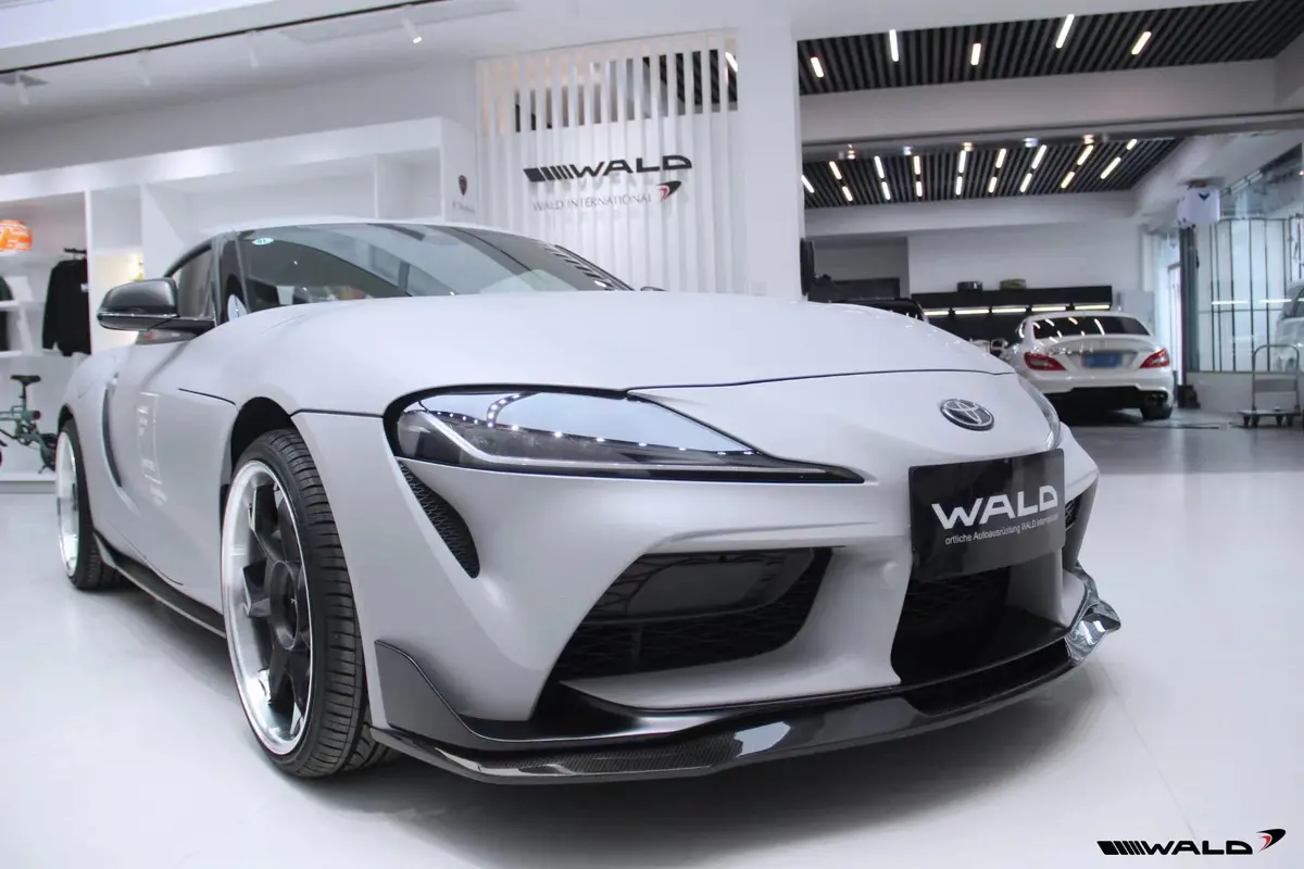 Wald Sports Line Front Lip For Toyota Supra A90 2