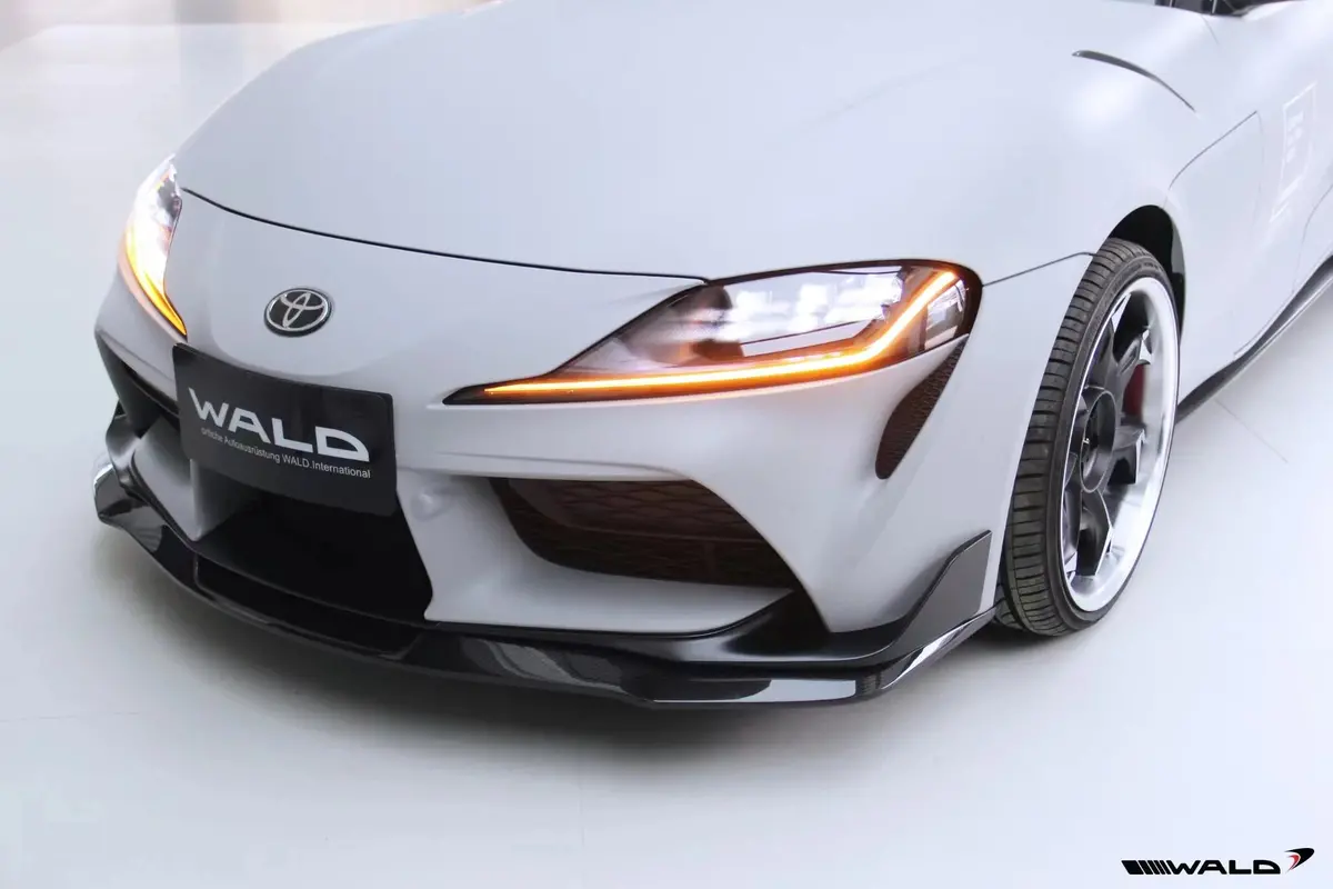 Wald Sports Line Front Lip For Toyota Supra A90 1