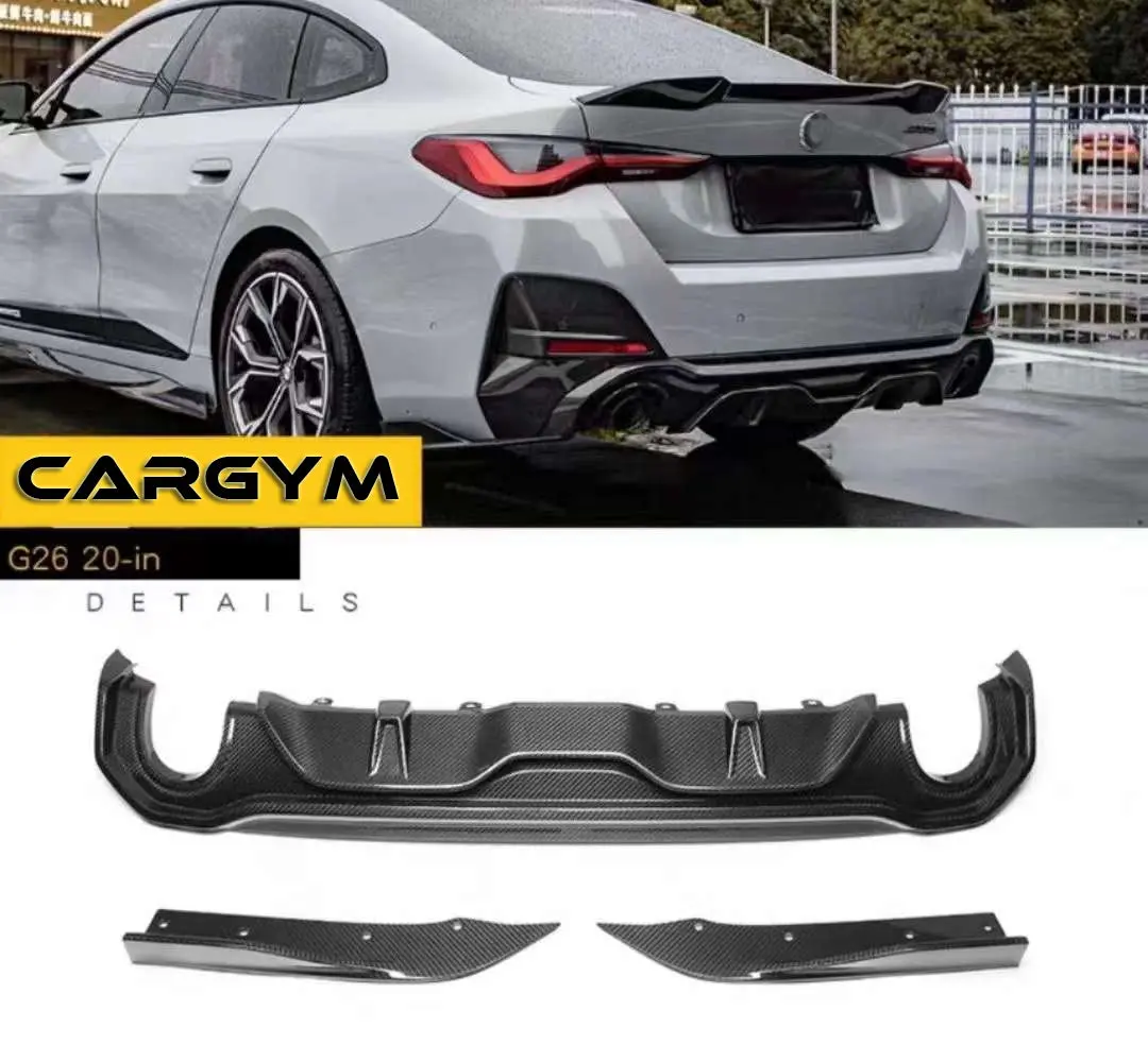 Bmw 4-Series G26 Grancoupe 2020+ Carbon Fiber Rear Diffuser 1