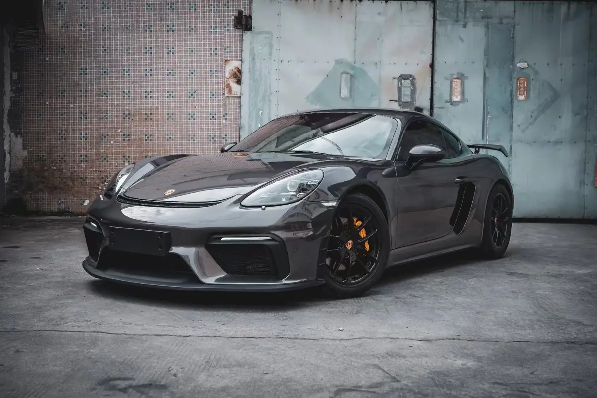 Porsche 718 Boxster Cayman Gt4 Style Pp Front Bumper Kit 1