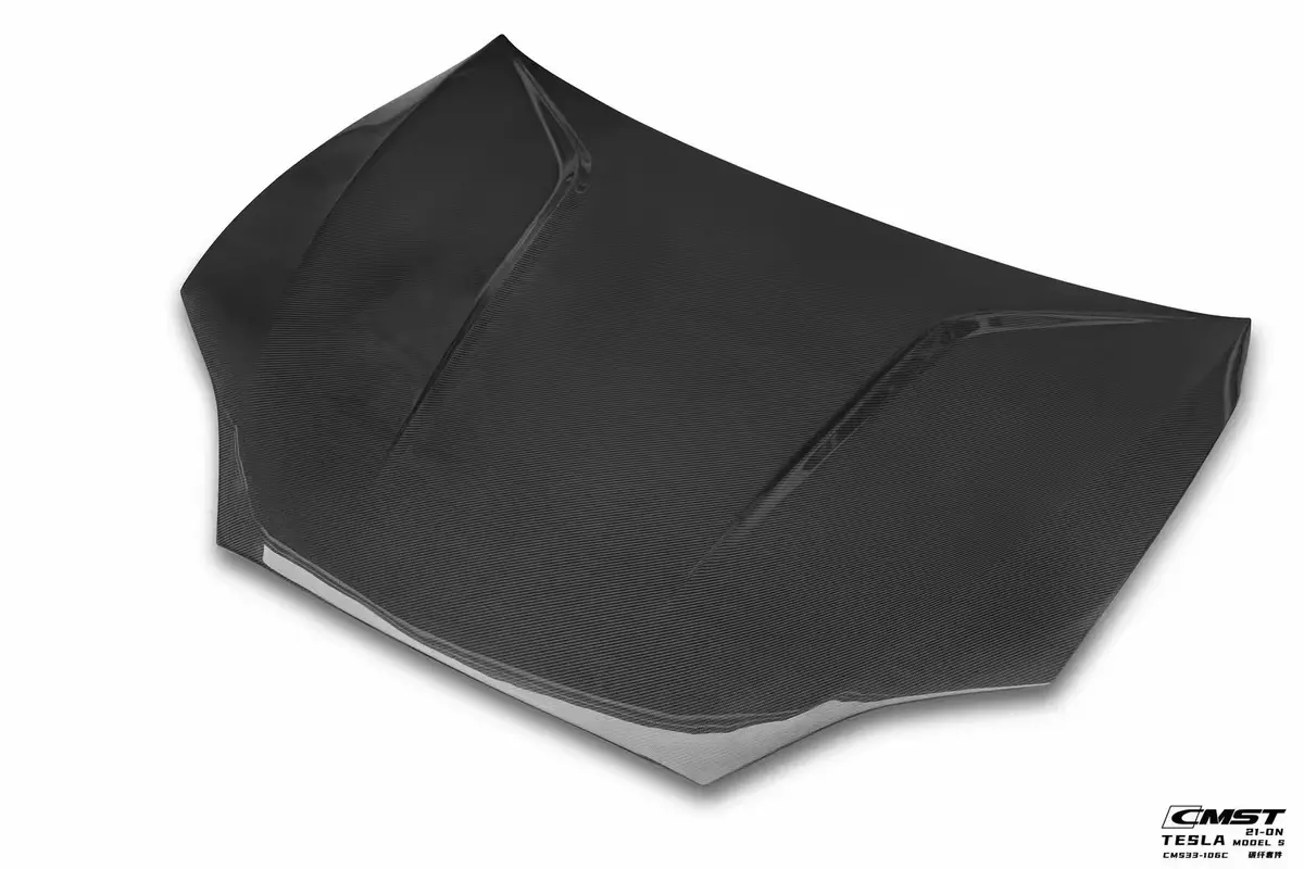 Cmst Carbon Fiber Front Hood Bonnet For Tesla Model S 1