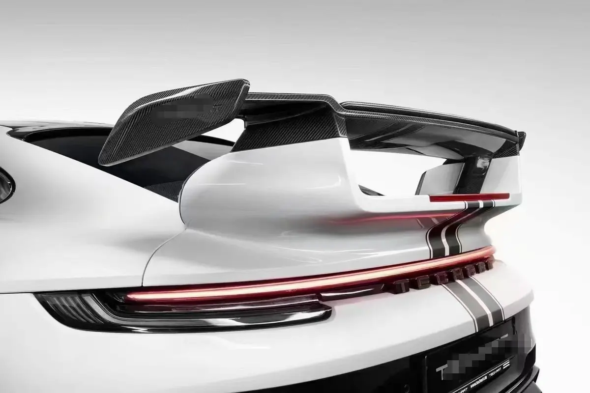 Gt Streetr Dry Carbon Fiber Rear Wing Spoiler For Porsche 911 992 Turbo / Turbo S 2021+ 1