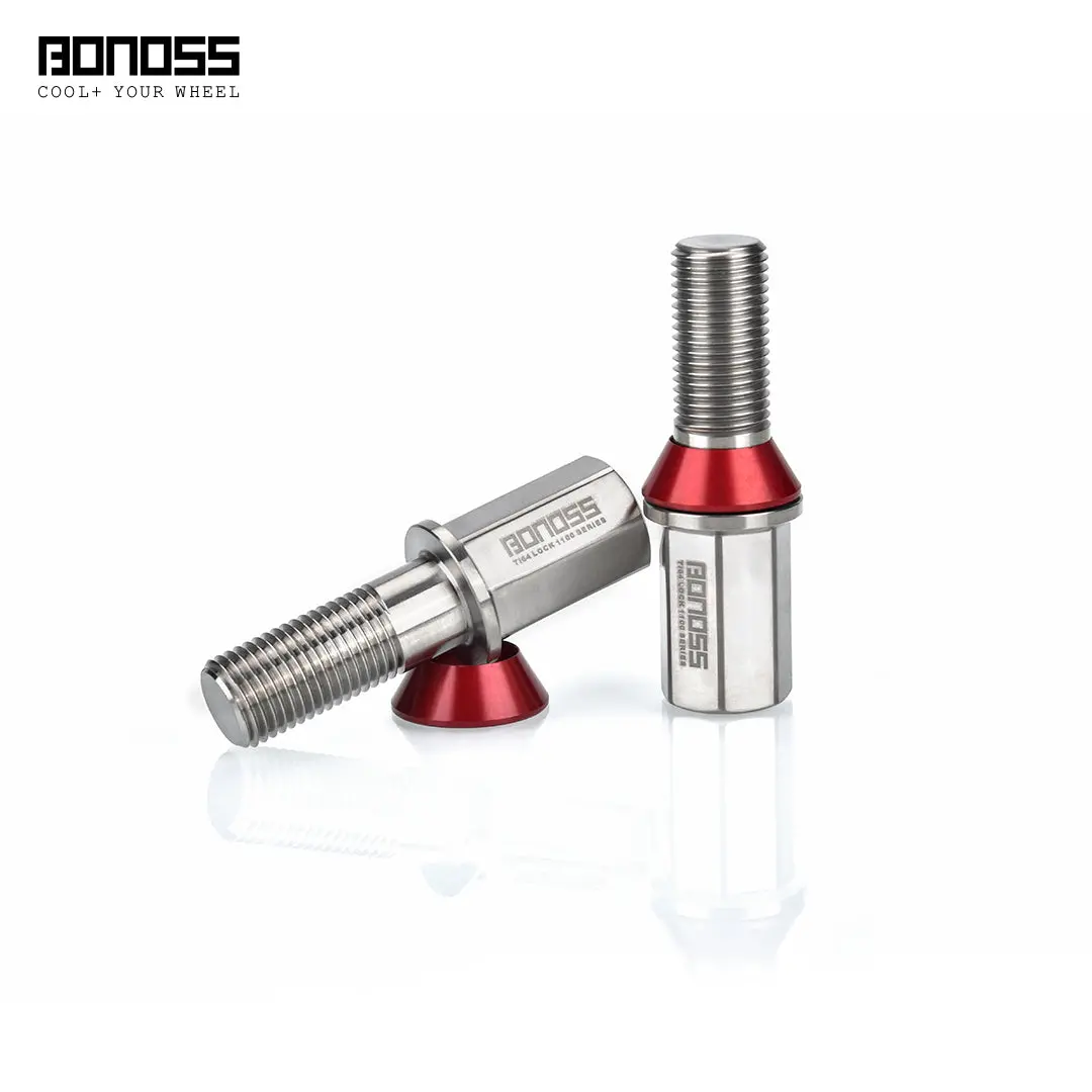 Bonoss Invert Style Titanium Wheel Lugs 20 Lugs (European Cars) 1