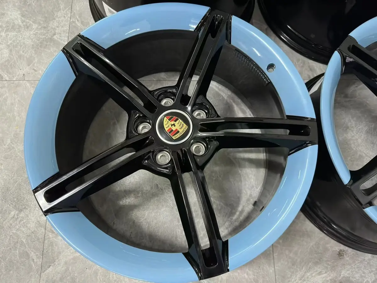 (Demo Car Wheels) 21” Porsche Taycan Mission E Design Oe Wheels Set 1
