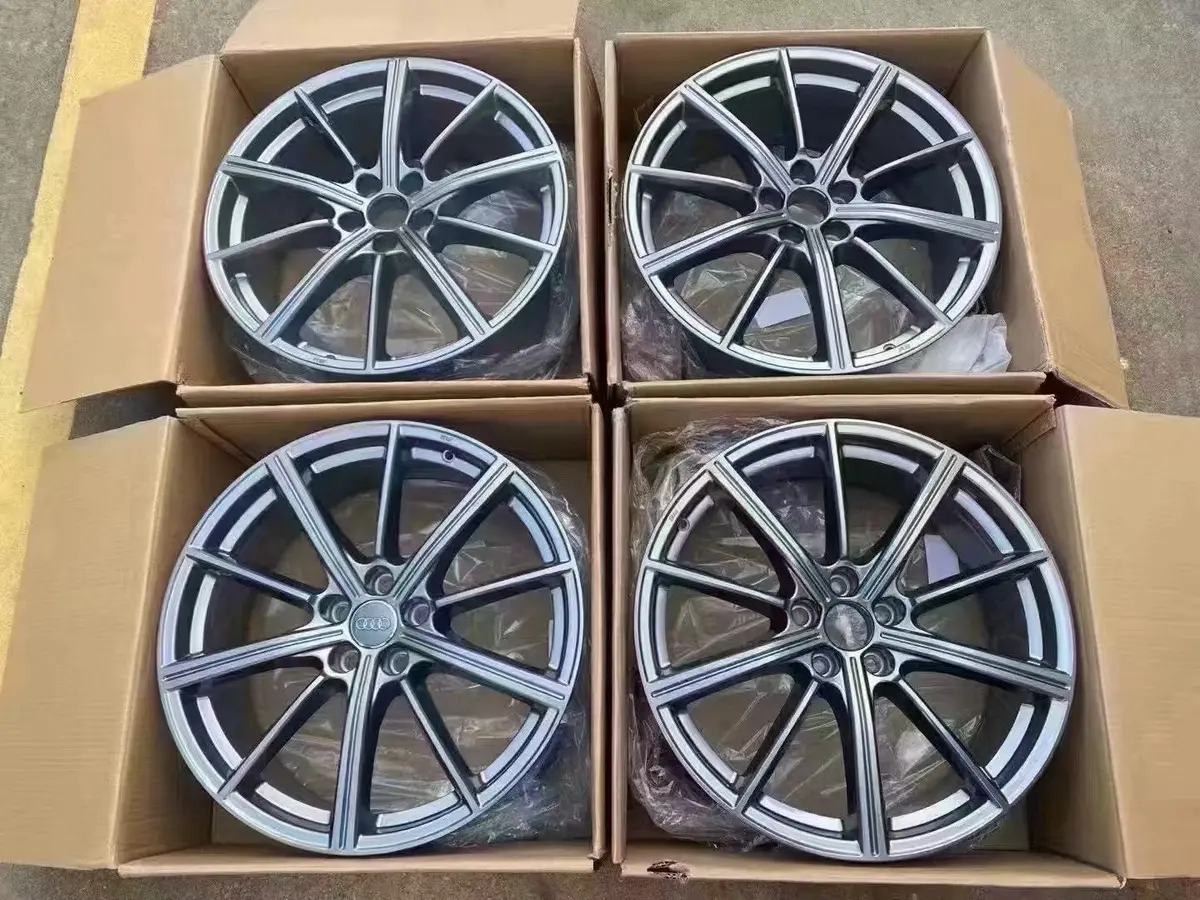 20” Audi Q5 Sport 10 Spoke Star Galvano Silver 1