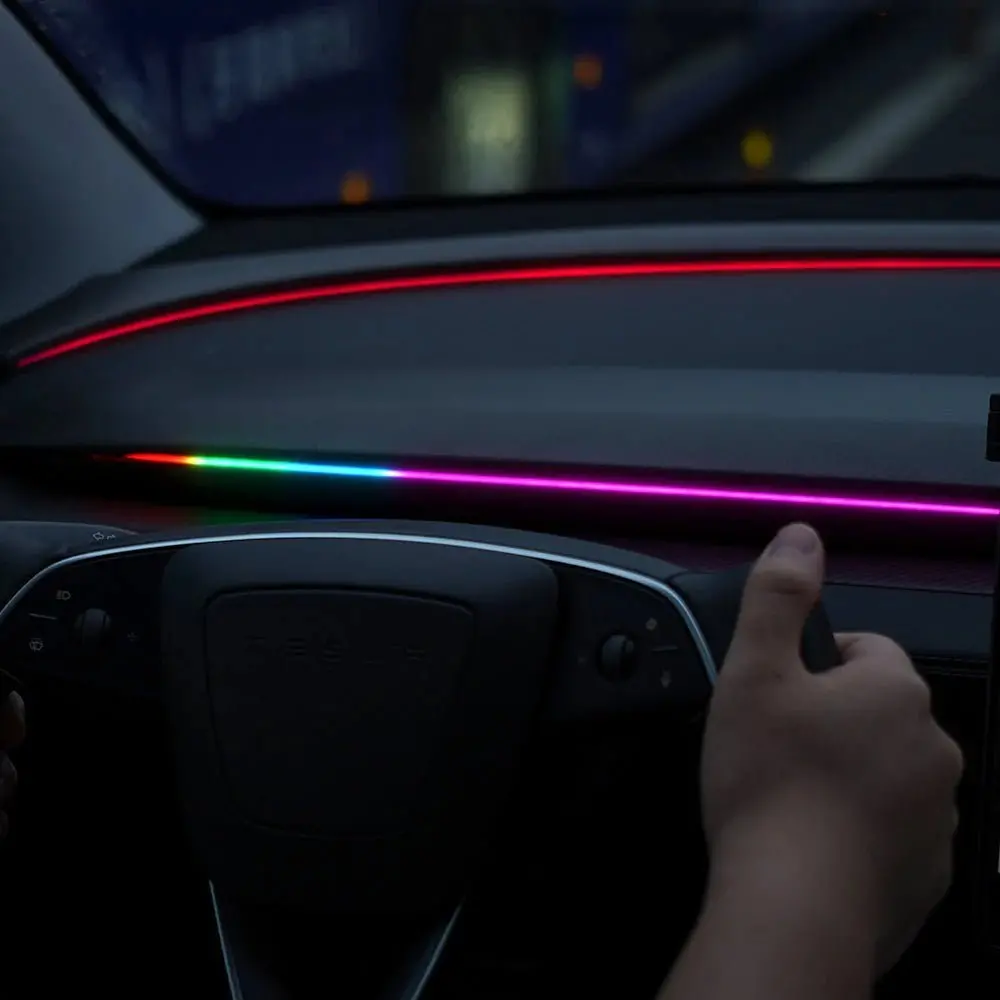 Model Y Dashboard Rgb Lights With Integrated Bsd System | Clearance Sale 1