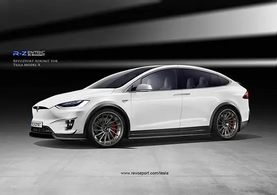 Revozport R-Zentric Body Kit For Tesla Model X 1