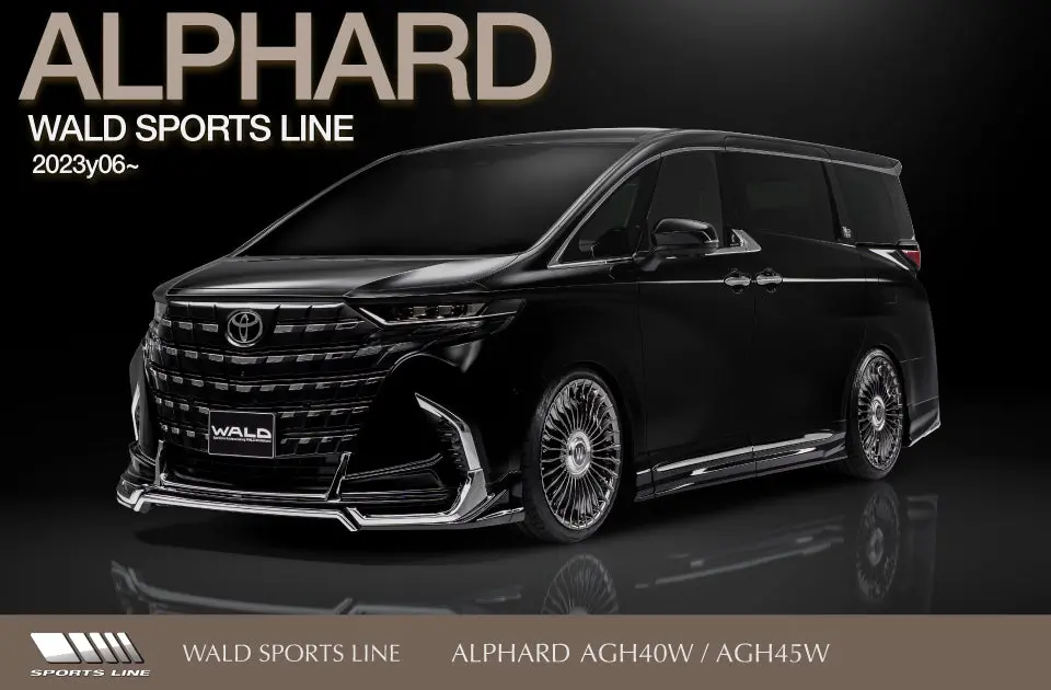 Wald For Toyota Alphard 40 2023+ Body Kit 1