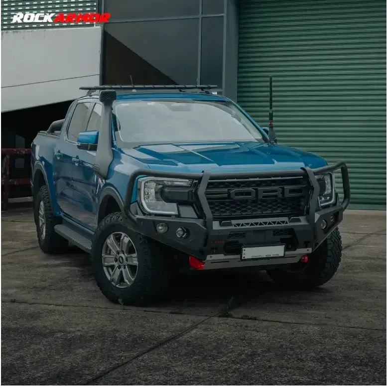 Next Gen Ford Ranger Rockarmor Gt Steel Hoop Bullbar 1