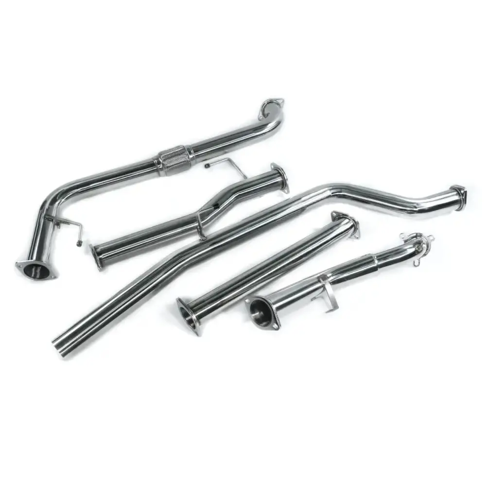 Nissan Navara (2005-2006) D40 Td 3" Stainless Steel Exhaust System 1