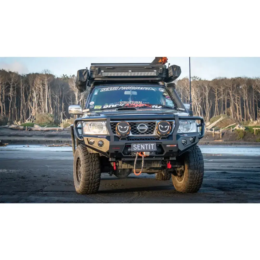 Nissan Patrol Gu4 Rockarmor Gt Hoop Bullbar 1