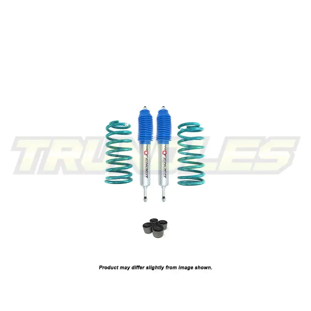 Nissan Patrol Y61 Ute (Coil Rear) 1999-2023 (4.2L T/D Models) Profender Gas Front Lift Kit 1