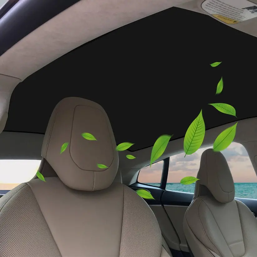 Panoramic Sunroof Sunshade For Tesla Model S 1