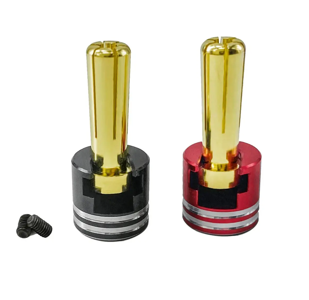 Phb5016 Powerhobbiy Heatsink Bullet Plug Grips W/5Mm Bullets 1