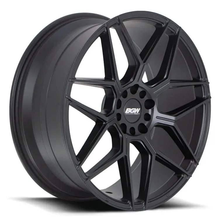 Bgw Matrix Matt Black Wheel 1