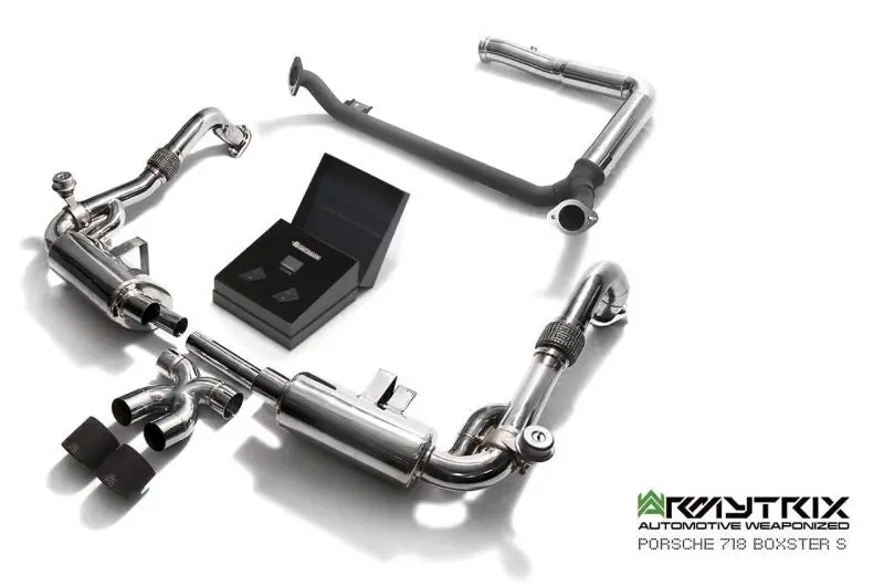 Armytrix Valvetronic Exhaust System For Porsche 718 Boxster / Cayman (2016-Present) 4