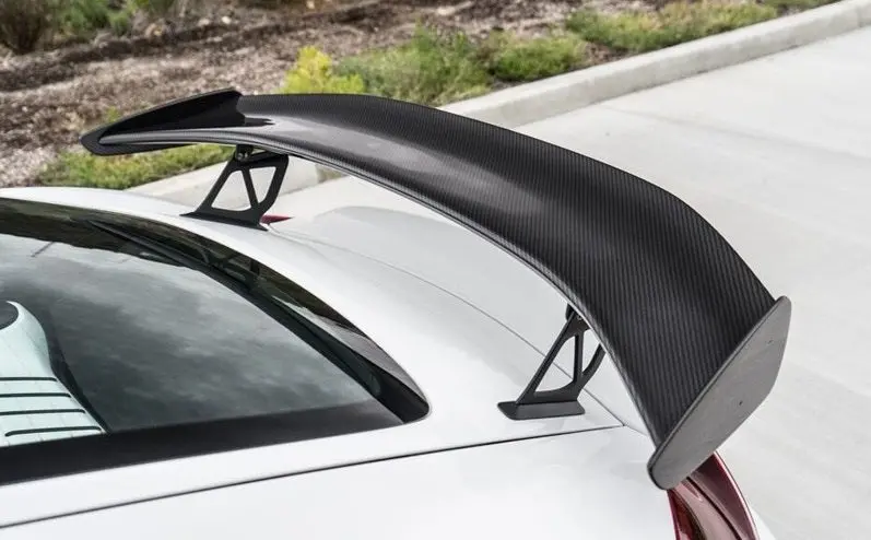 Porsche 718 / 981 Cayman Gt4 Style Carbon Fiber Rear Spoiler 1