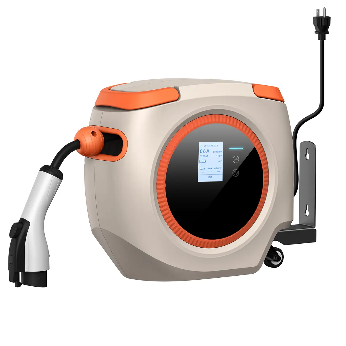 Portable Ev Charger | 3.5Kw Ac | App Control Wallbox 1