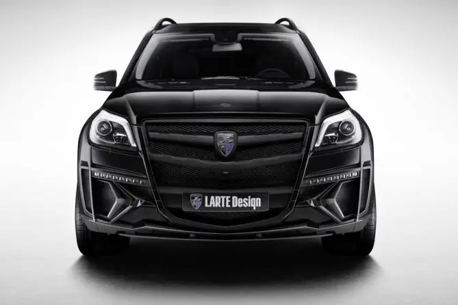 Larte Design Mercedes-Benz Gl Glass Black Crystal Boby Kit 1