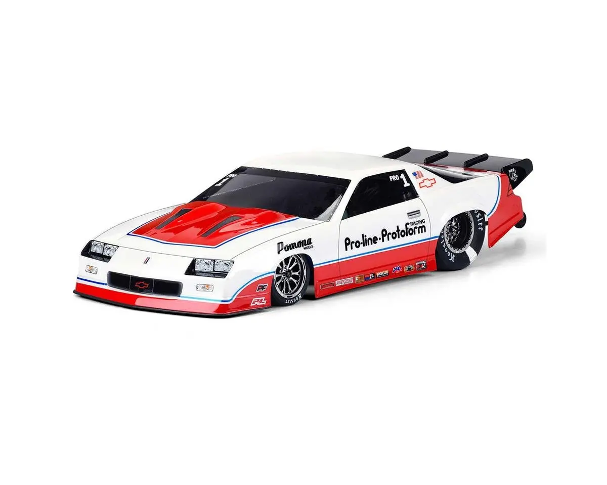 3564-00 Iroz-Z 1985 Chevy Camaro Clear Body 1