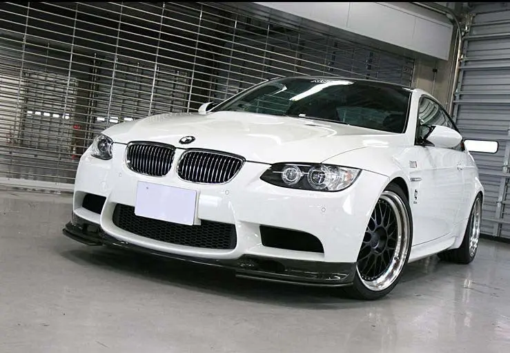 Bmw E90 E92 E93 M3 3D Design Style Carbon Front Lip Spoiler 1