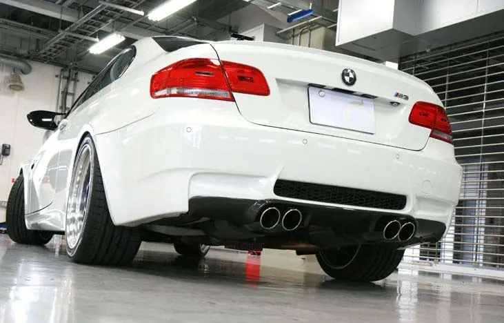 Bmw E92 E93 M3 3D Style Carbon Fiber Rear Diffuser 1