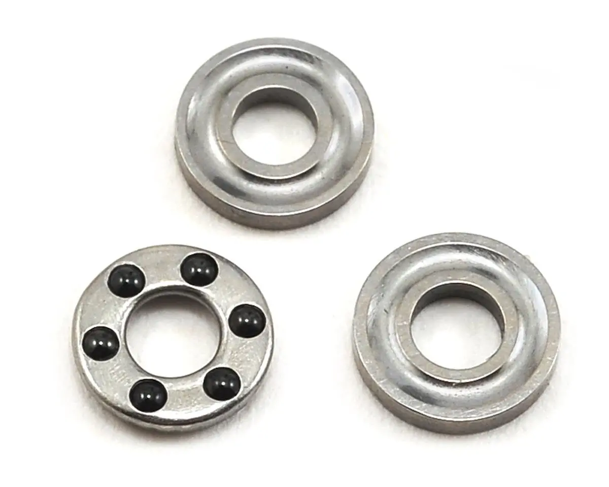 Ptk-2026 2.5X6x3mm Ceramic Precision Caged Thrust Bearing Set 1