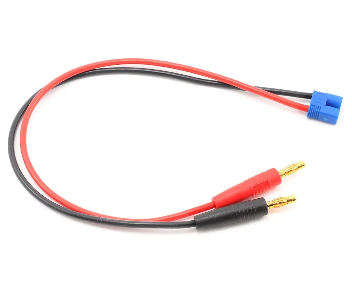 Ptk-5231 Protek Rc Heavy Duty Ec3 Style Charge Lead (Male Ec3 To 4Mm Banana Plugs) 1