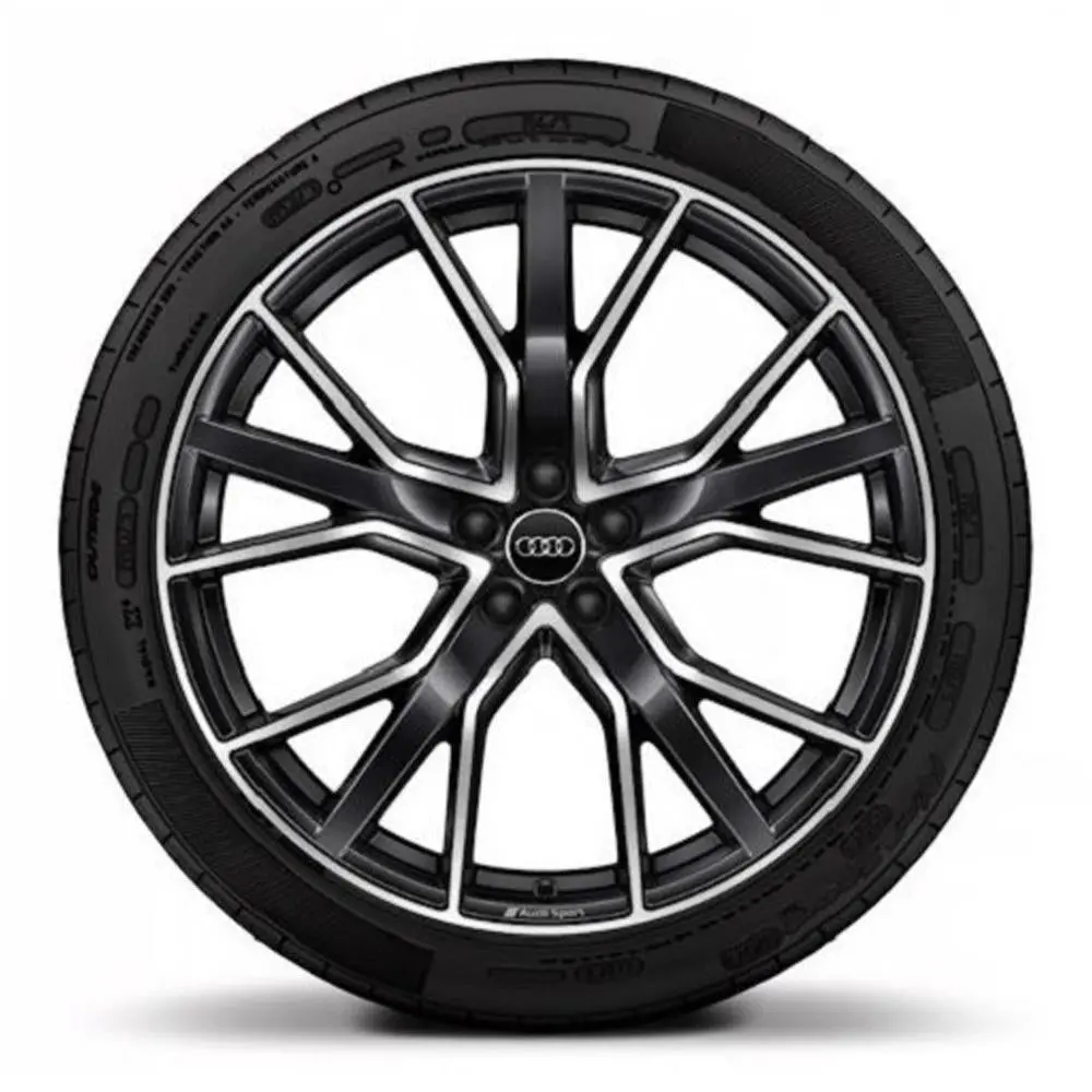 22” Audi Q8 Oe Complete Wheel Set 1