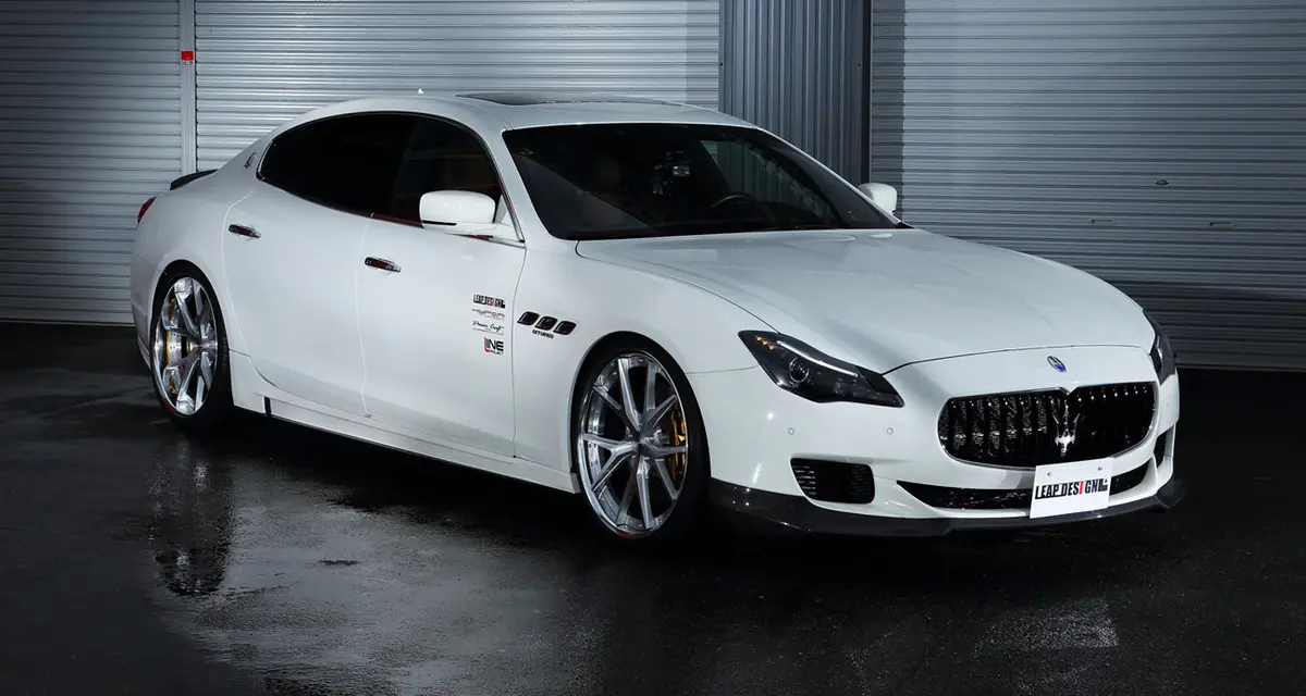 Leap Design Carbon Fiber Aero Kit For Maserati Quattroporte 1