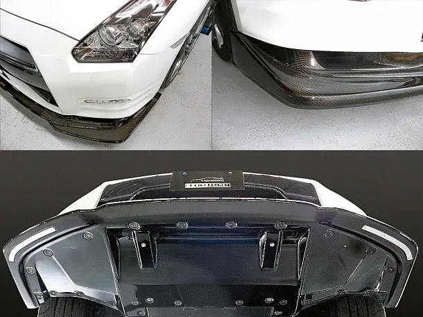 Top Secret R35 My11 Front Under Diffuser 1