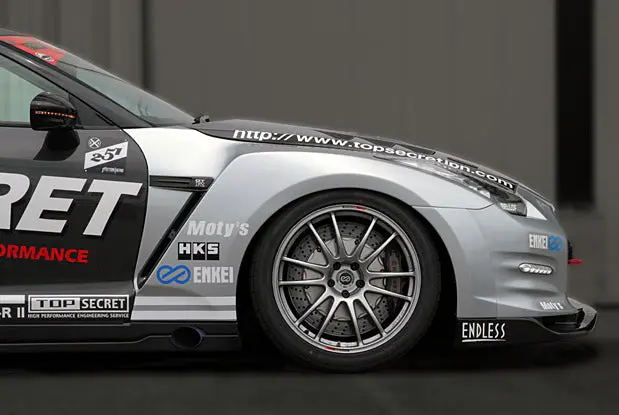 Top Secret R35 Front Wide Fender Type 1 1