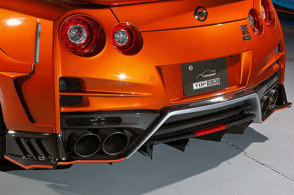 Top Secret R35 M17 Rear Under Bumper 1