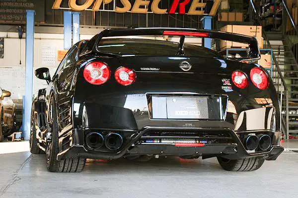 Top Secret R35 Rear Under Bumper Diffuser Ver.2 1