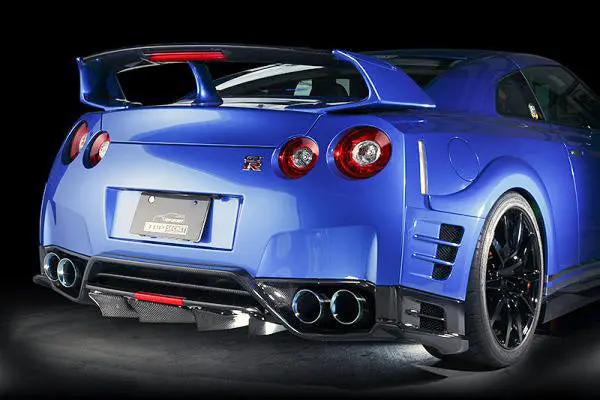 Top Secret R35 Rear Under Fin 1